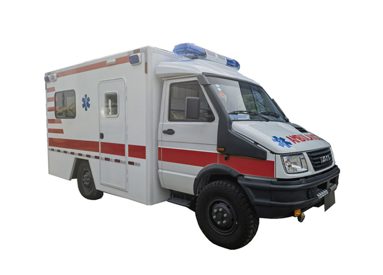 華通牌依維柯歐霸四驅方艙救護車